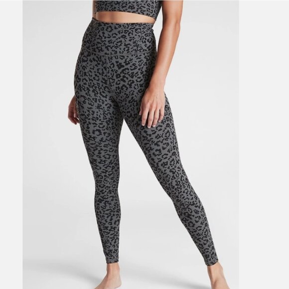 Athleta Leopard Elation Ultra High Rise Tight - S - Picture 1 of 8